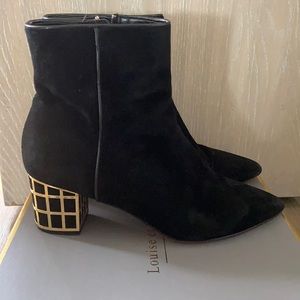 Louise et Cie Suede Ankle Boots